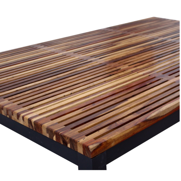 Terraza slatted outdoor table